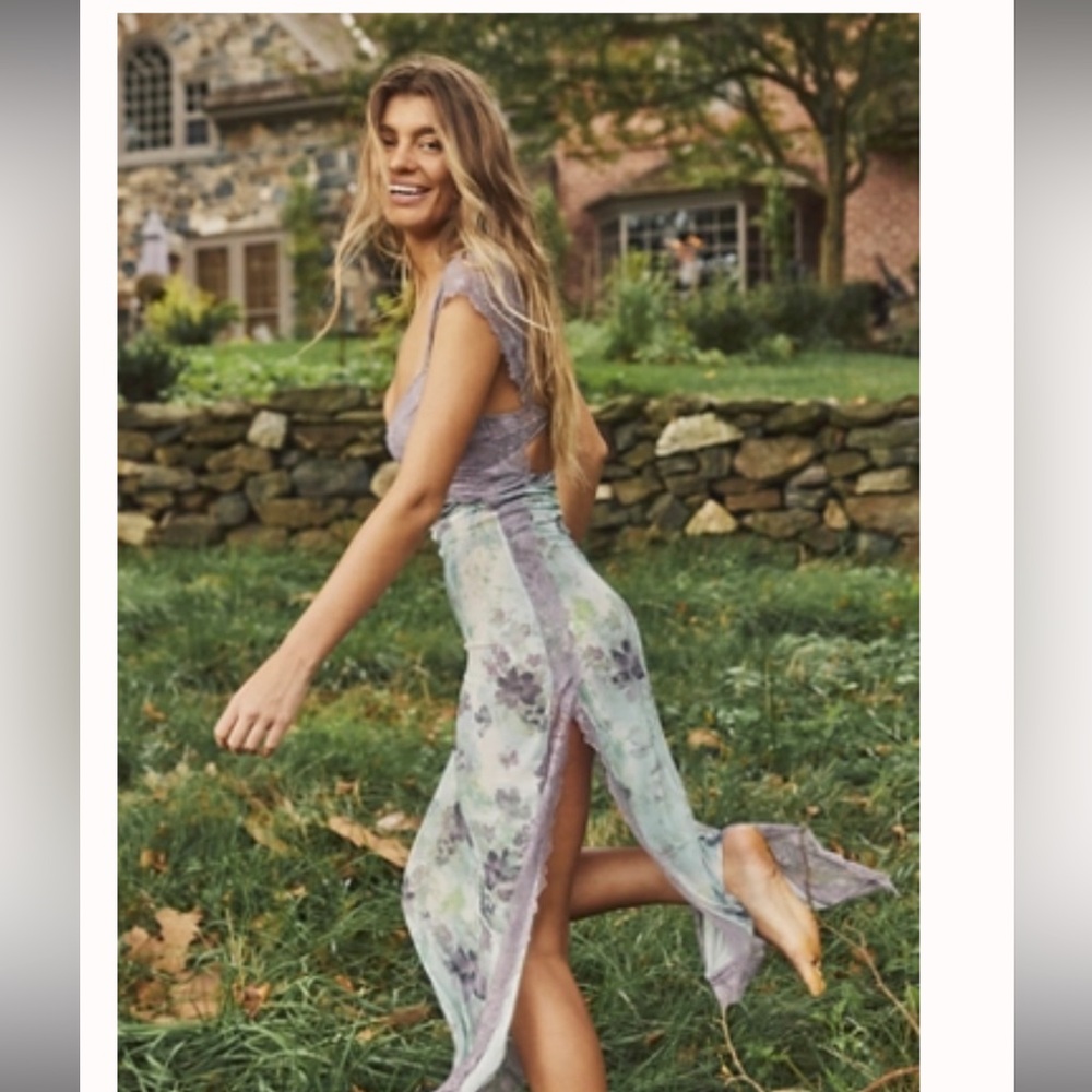 Free People Suddenly Fine Maxi Dress